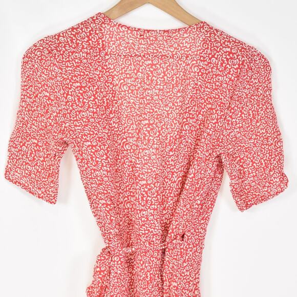 Reformation Ellwood Wrap Dress, XS - Picture 8 of 10